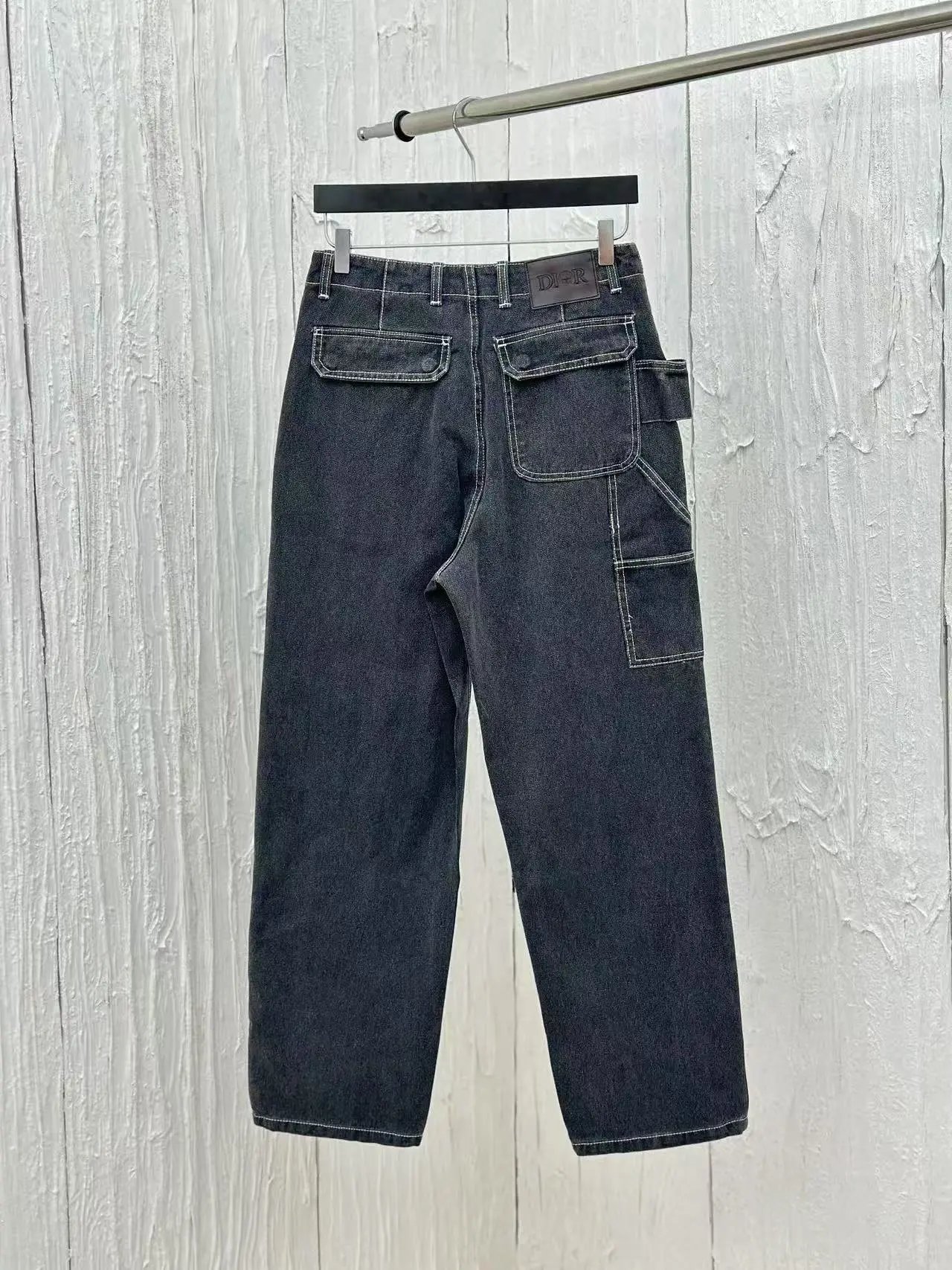 Saint Laurent Denim Workwear Jacket Gray - 37