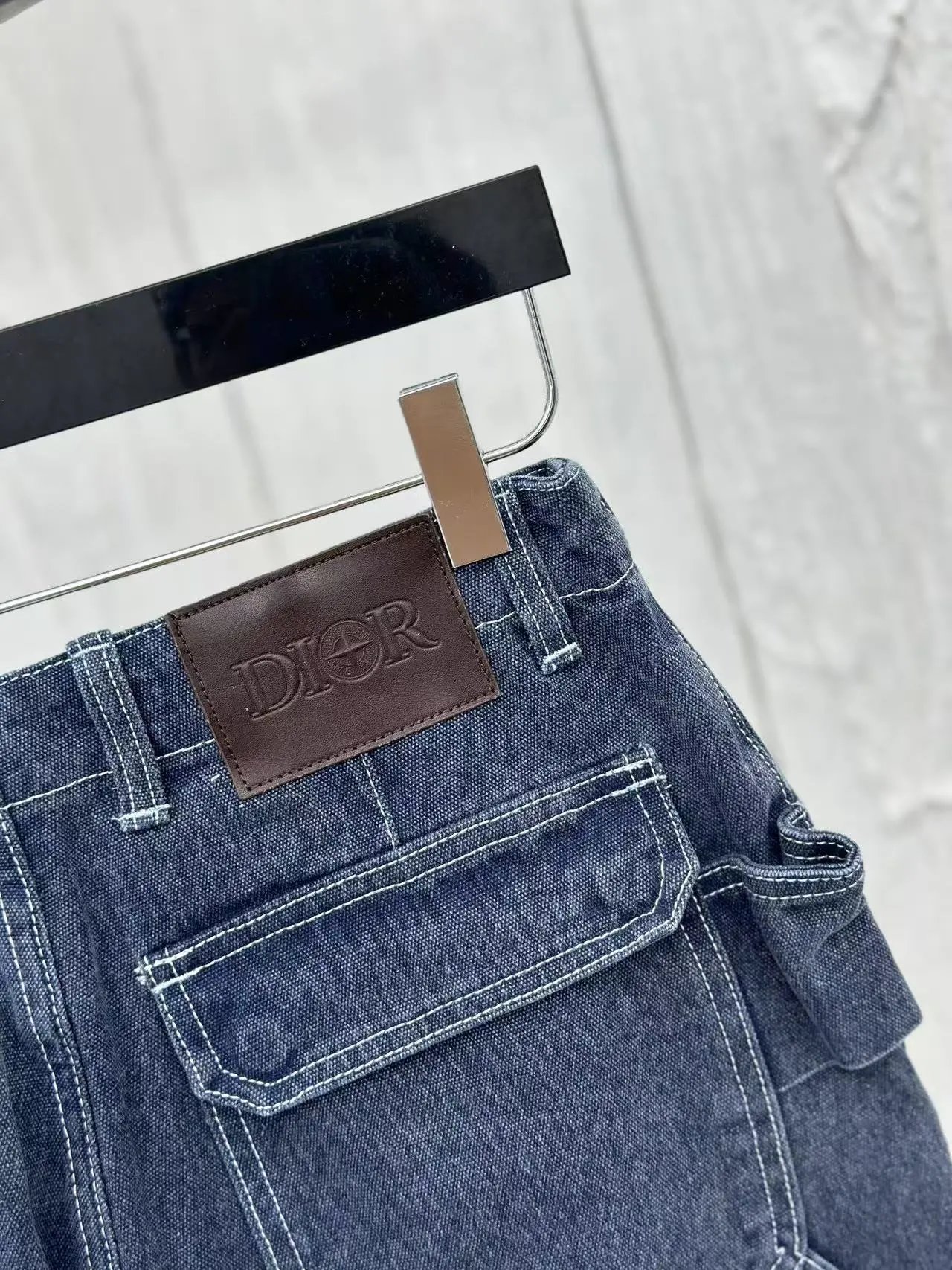 Saint Laurent Denim Workwear Jacket Gray - 30
