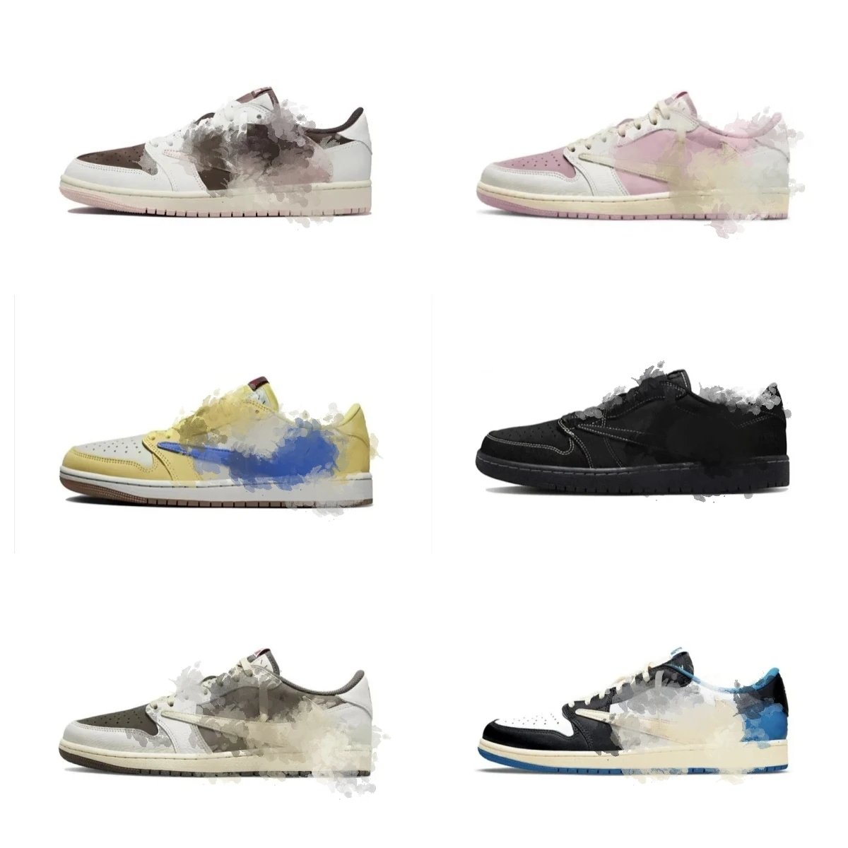 Travis Scott x Air Jordan 1 Low Sneakers