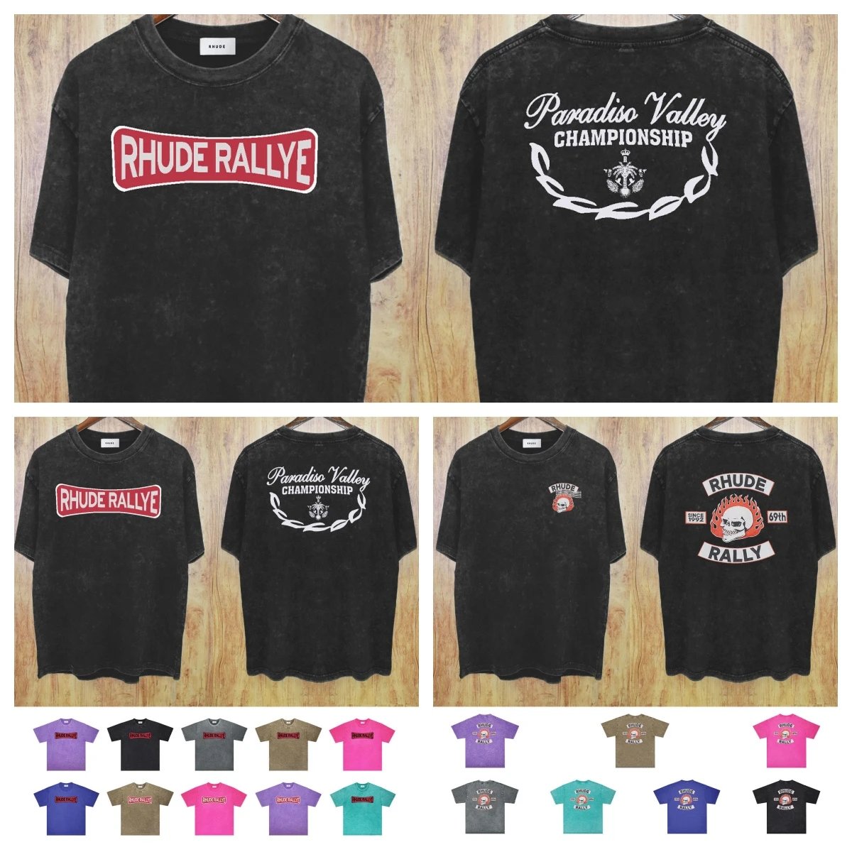 RHUDE RHUDE RALLYE T-Shirt [20