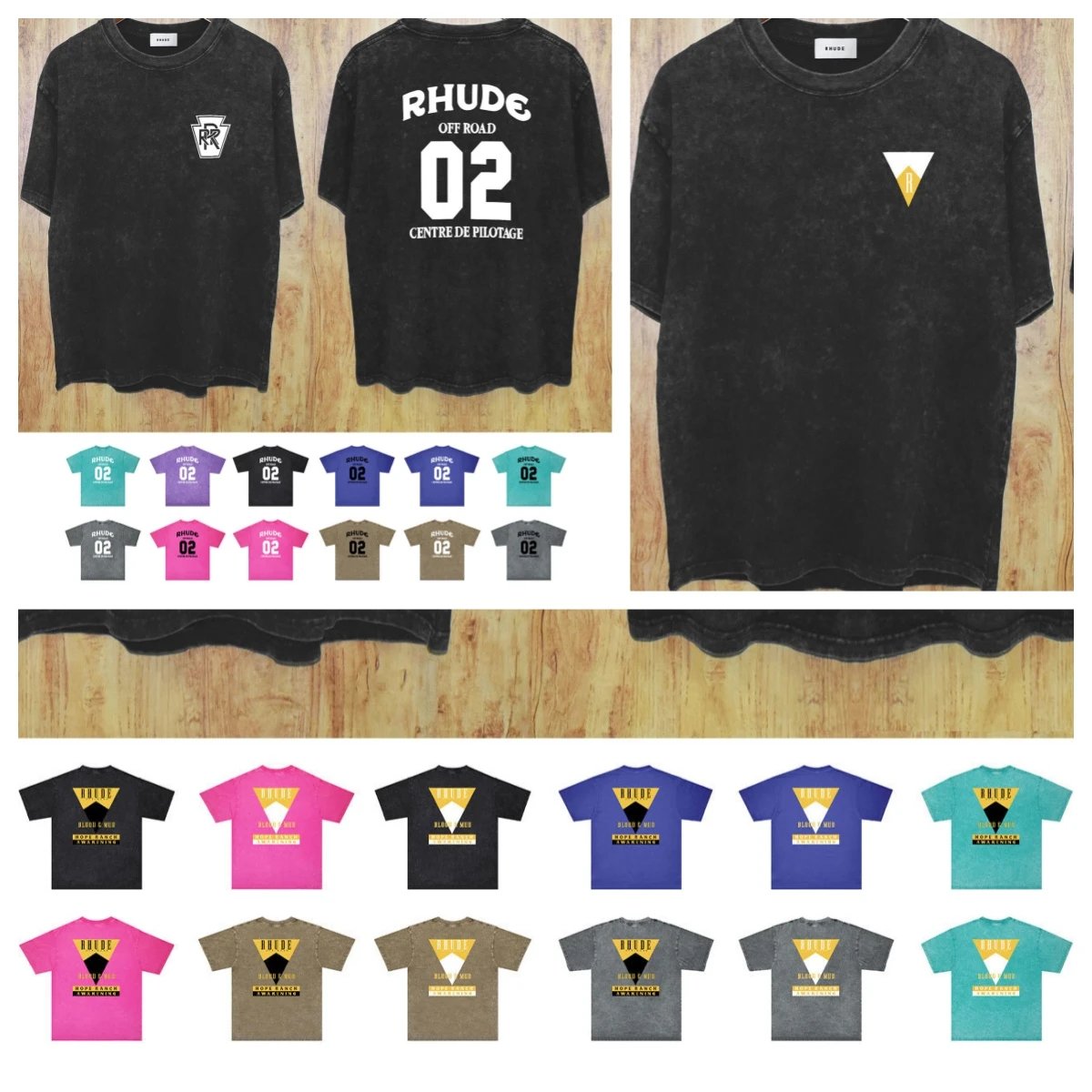 RHUDE Off Road 02 T-Shirt [28 