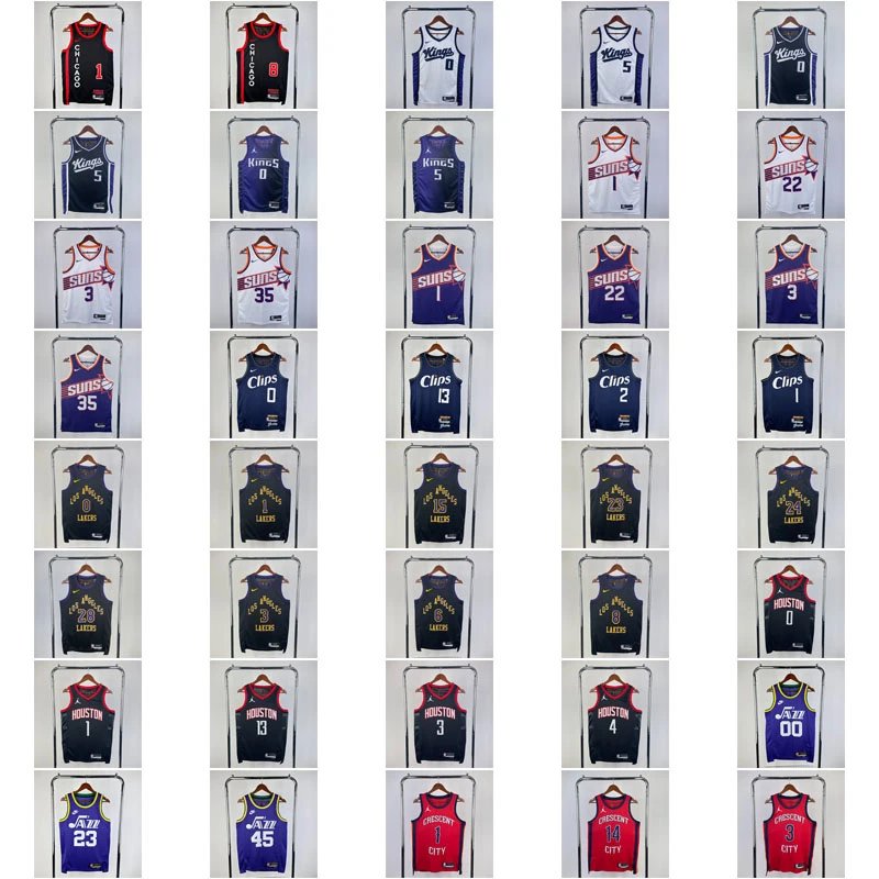 NBA Team Jerseys [40 styles]