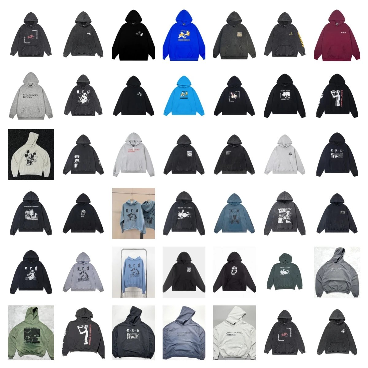ERD Hoodies [40 styles]