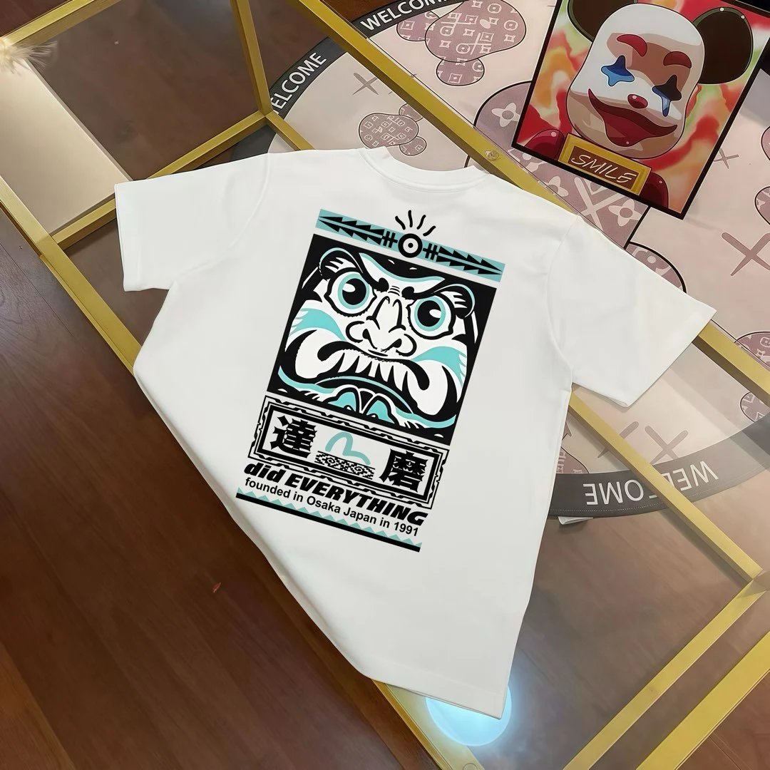 Did Everything Daruma White Graphic