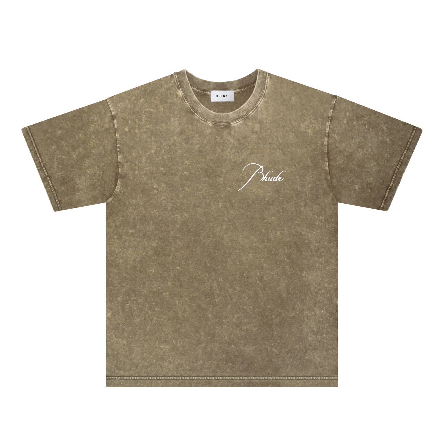 Rhude T-Shirts Washed Graphic — 1
