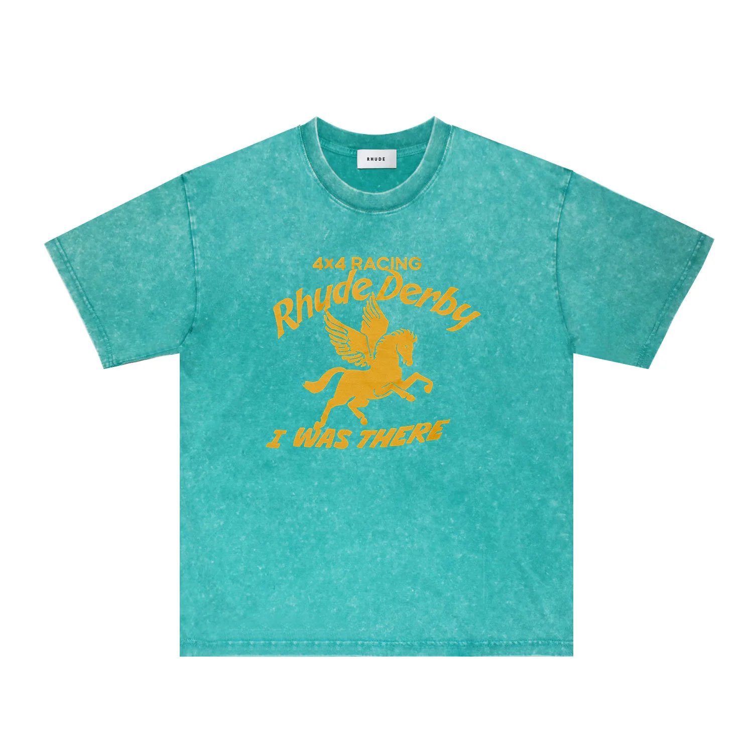 Rhude T-Shirts Oversized Graphic T-Shirt — 5#