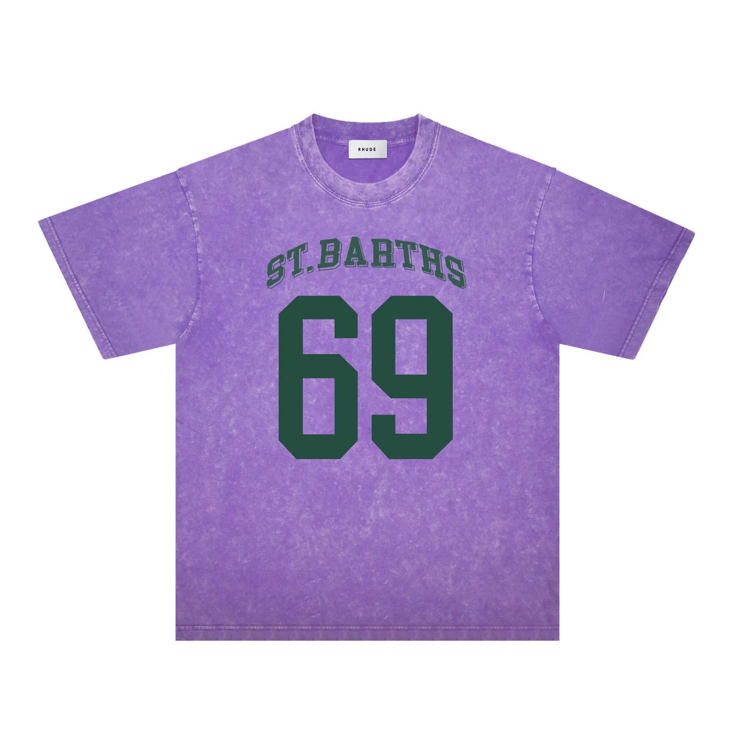 Rhude T-Shirts Oversized Graphic T-Shirt — 11#
