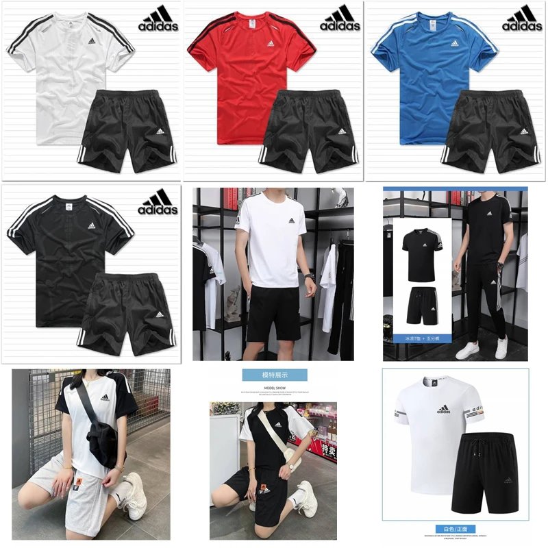 Adidas 3-Stripes T-Shirt/Short