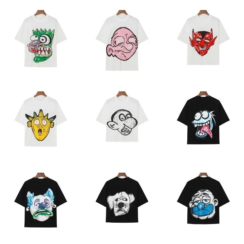 Men's and women's youth street short-sleeved T-shi