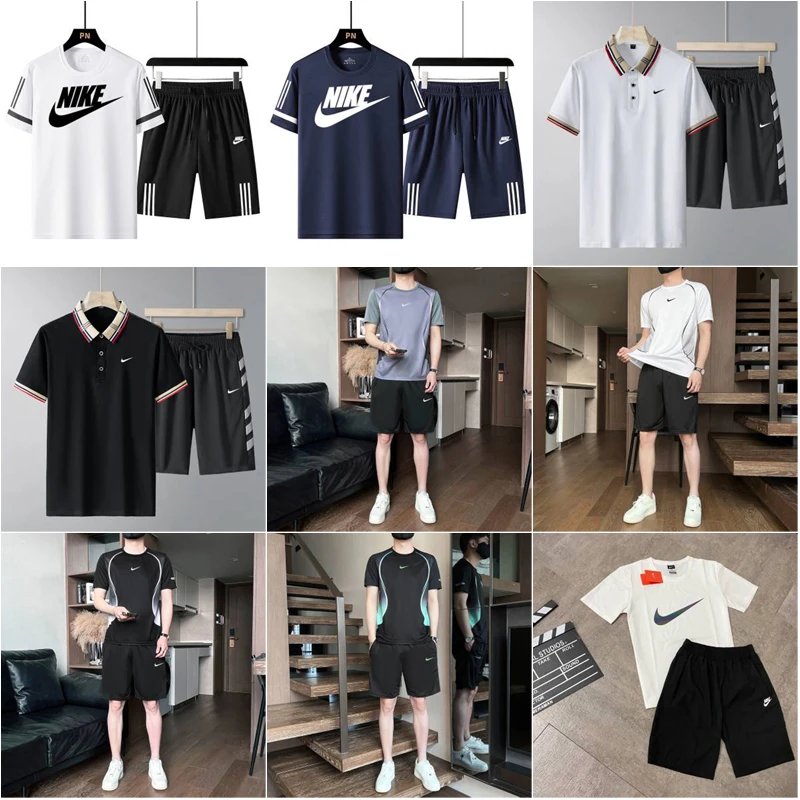 Nike T-Shirt/Shorts Set [40 st