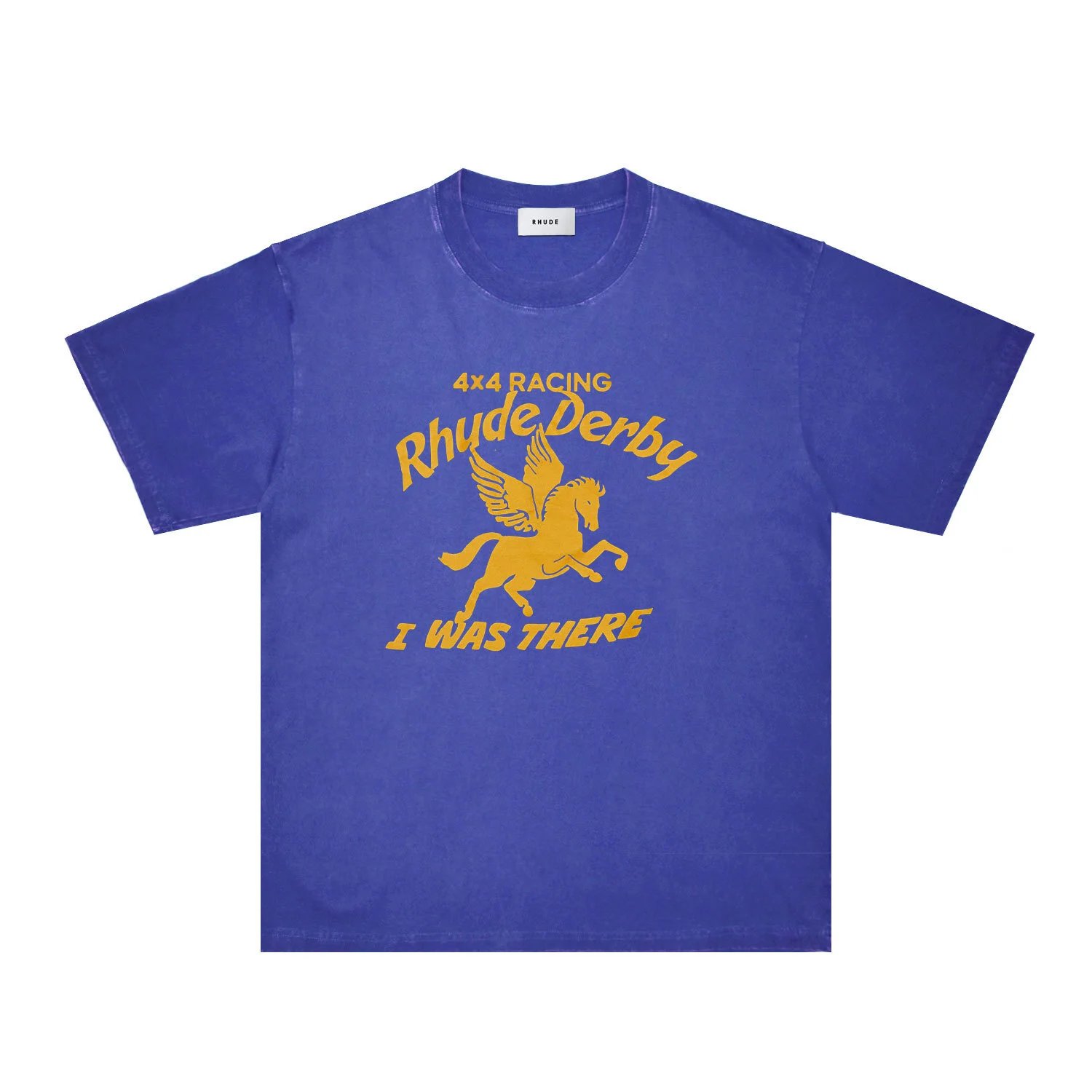 Rhude T-Shirts Oversized Graphic T-Shirt — 6#