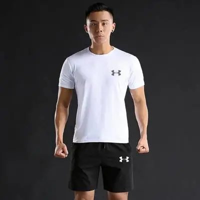 adidas Matching Sets Short-sleeve T-shirt and shorts set — ADM035520 white