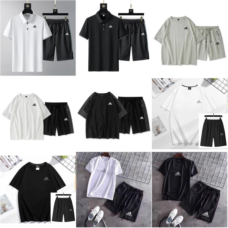 Adidas Polo and T-Shirt Sets [