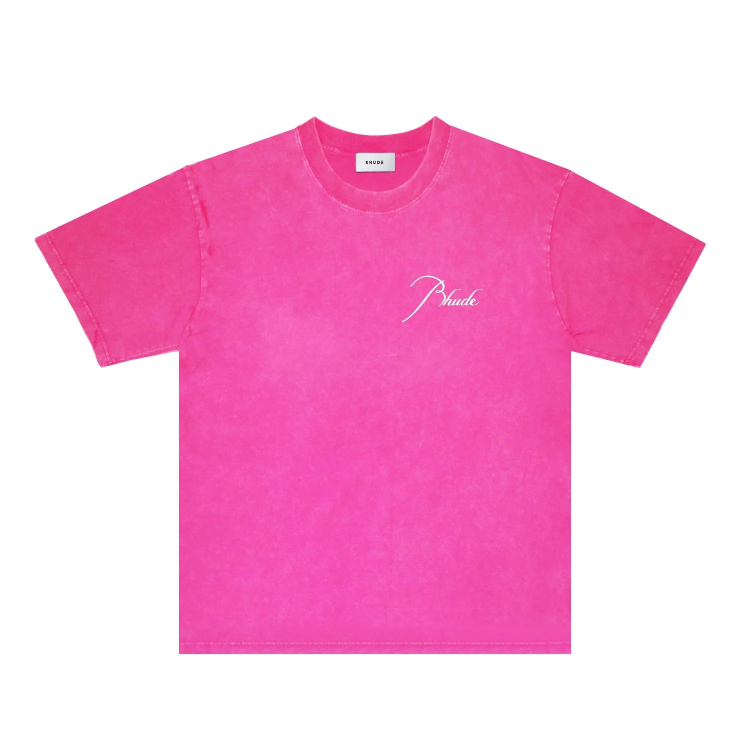 Rhude T-Shirts Washed Graphic — 10#