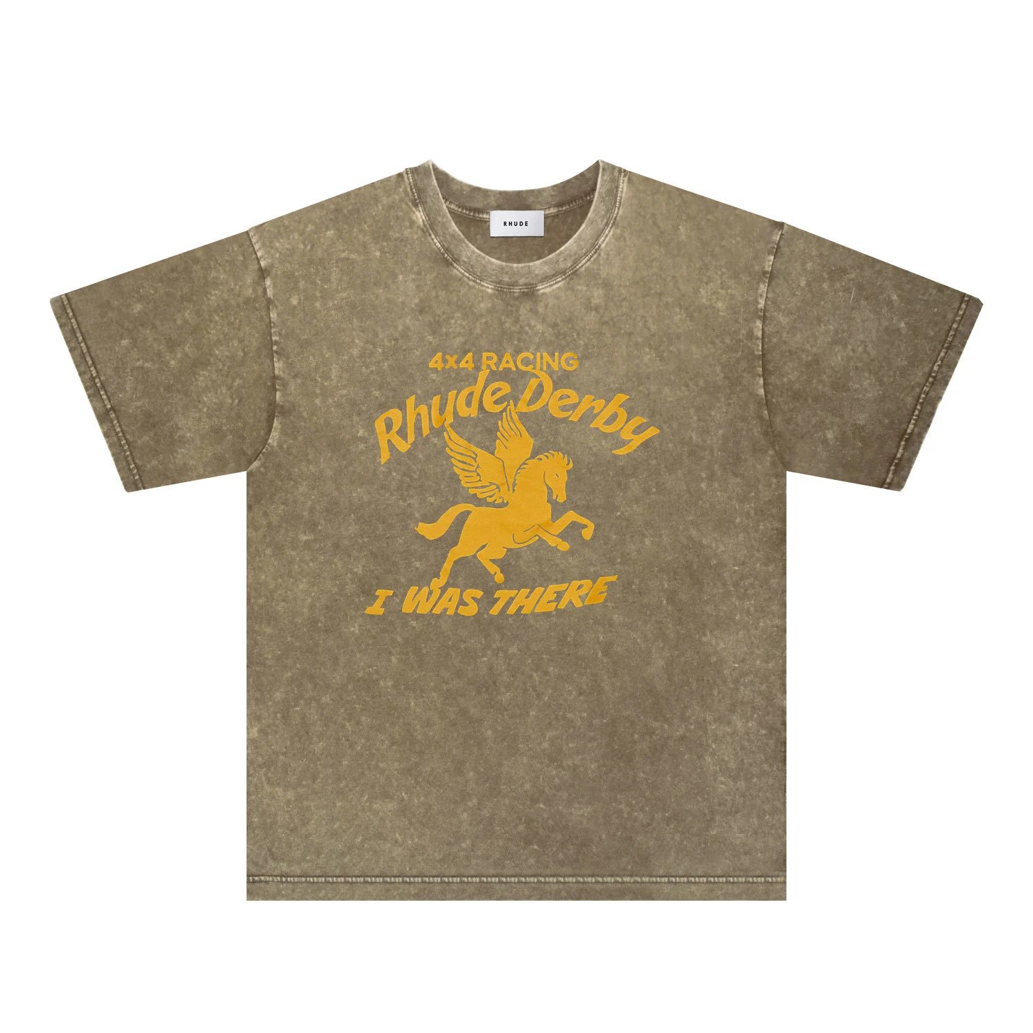 Rhude T-Shirts Oversized Graphic T-Shirt — 9#