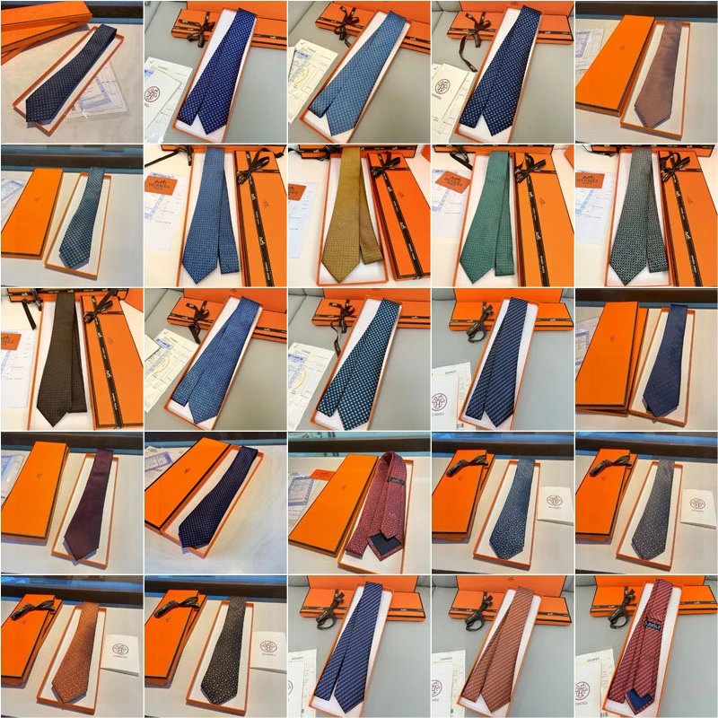 Hermès Silk Ties [40 styles]