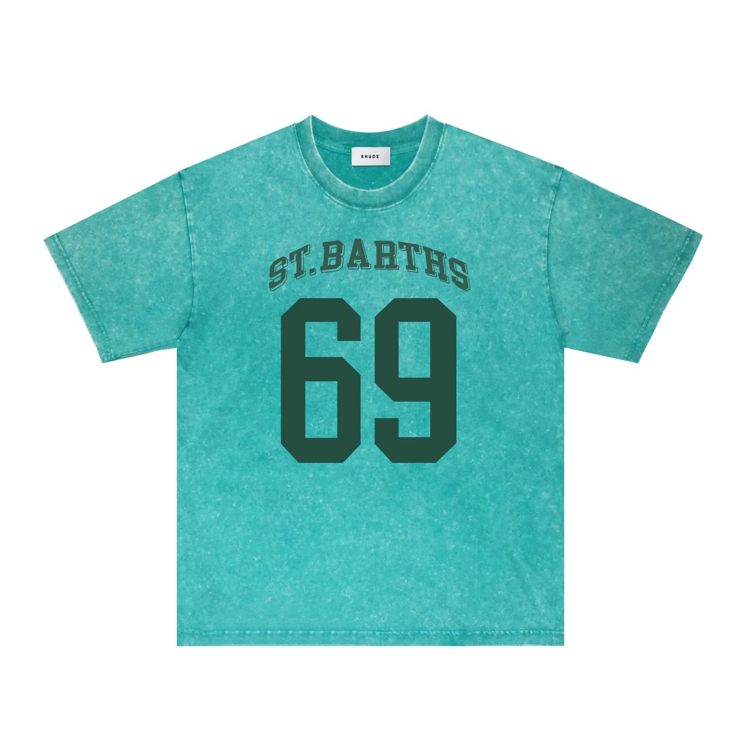 Rhude T-Shirts Oversized Graphic T-Shirt — 10#