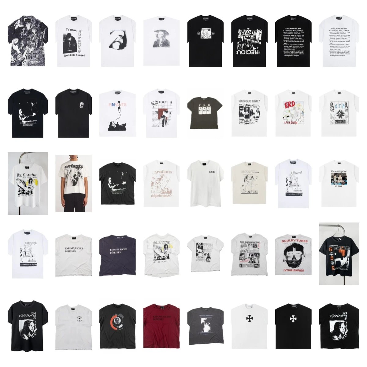 Enfants T-Shirts [40 styles]