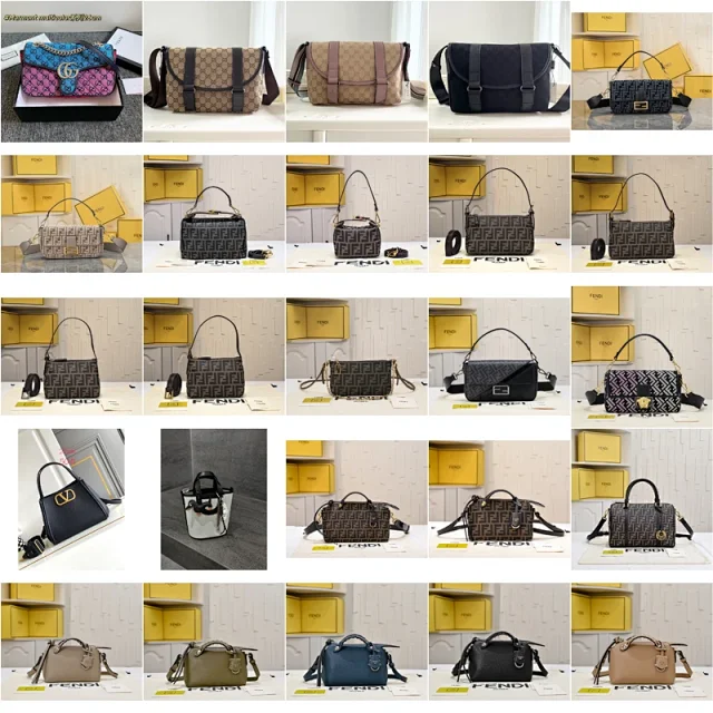 Fendi Handbags FF monogram top-handle bag with detachable shoulder strap product detail image 1