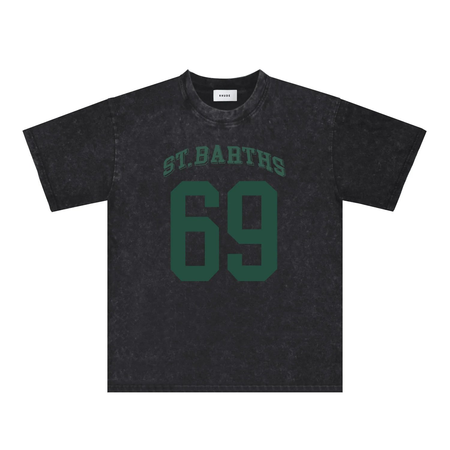 Rhude T-Shirts Oversized Graphic T-Shirt — 8#
