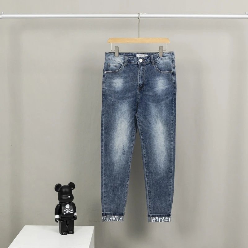 Dior Jeans Logo-Embroidered — 2