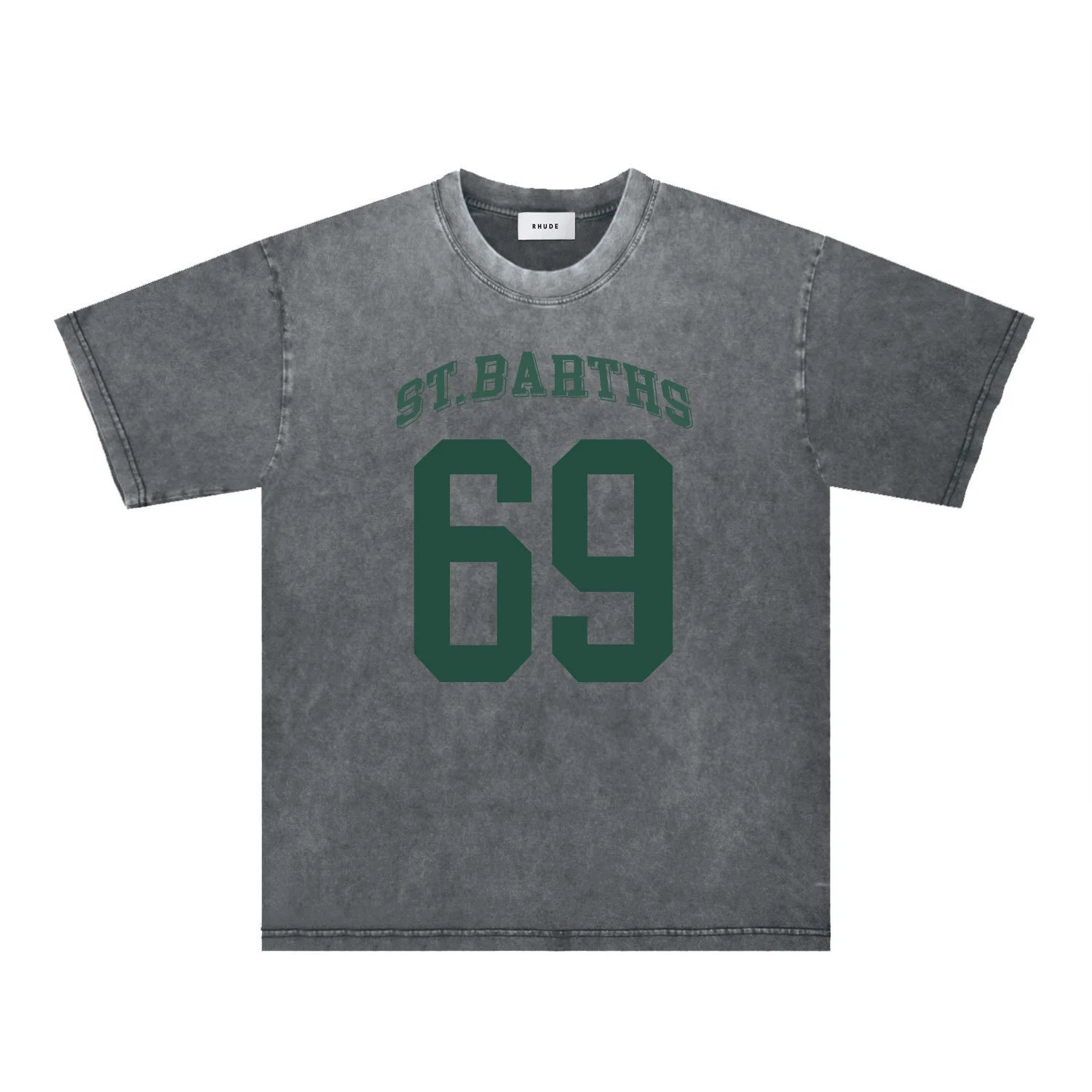 Rhude T-Shirts Oversized Graphic T-Shirt — 13#