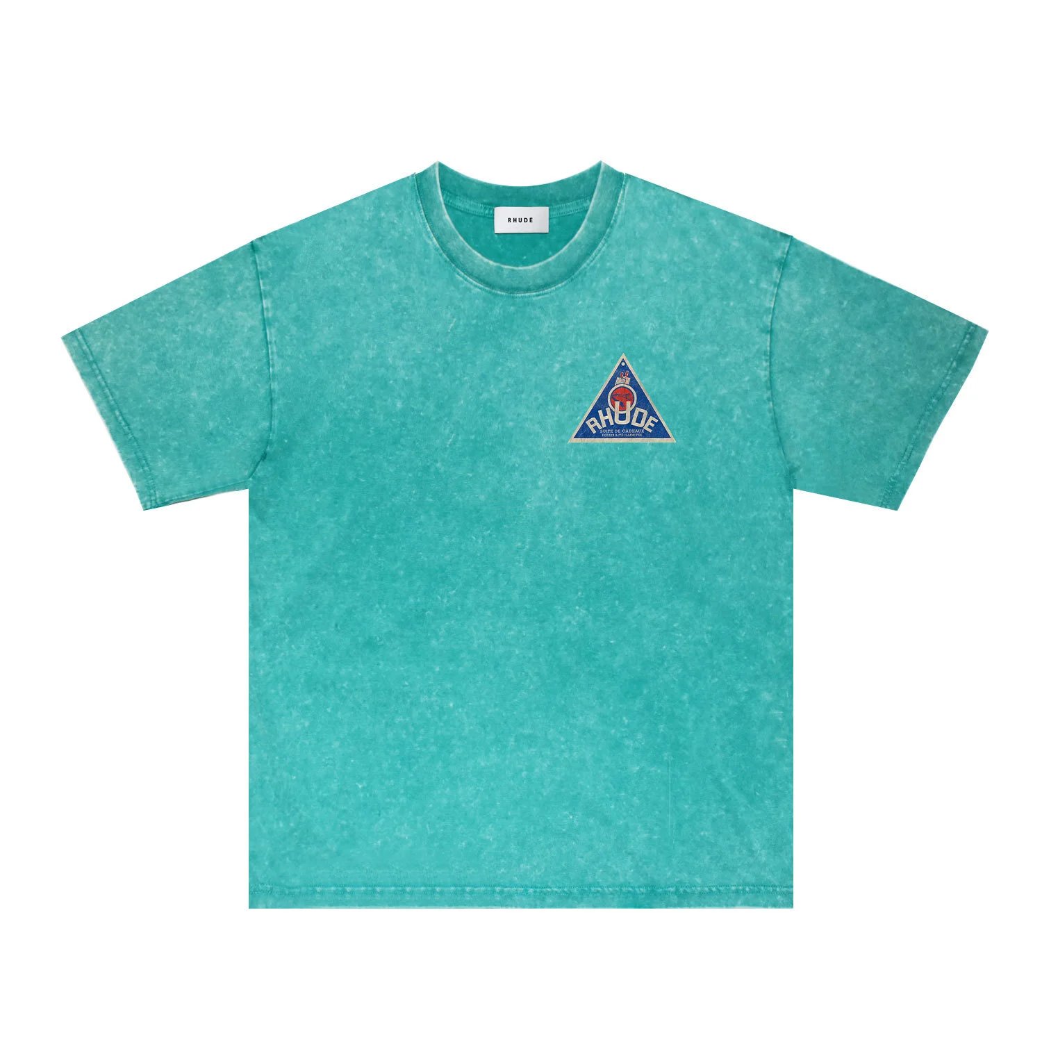 Rhude T-Shirts Washed Graphic — 13#