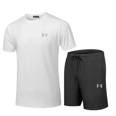Under Armour Matching Sets Short-Sleeve T-Shirt and Shorts Set — ADN645533 White