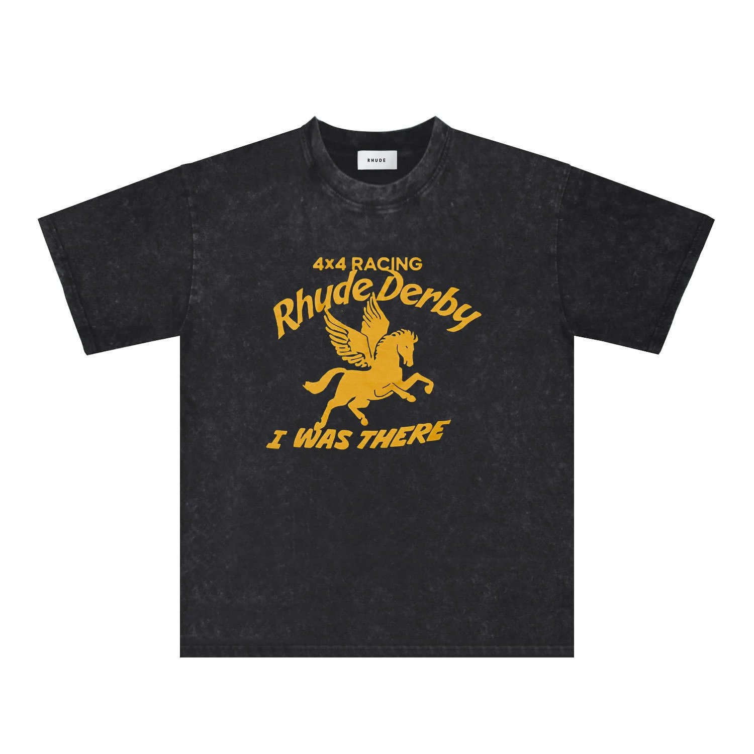 Rhude T-Shirts Oversized Graphic T-Shirt — 3#