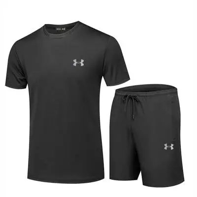 Under Armour Matching Sets Short-Sleeve T-Shirt and Shorts Set — ADM645533 Black