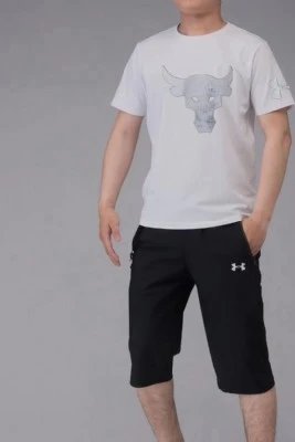 Under Armour Matching Sets Short-Sleeve T-Shirt and Shorts Set — 5981 White