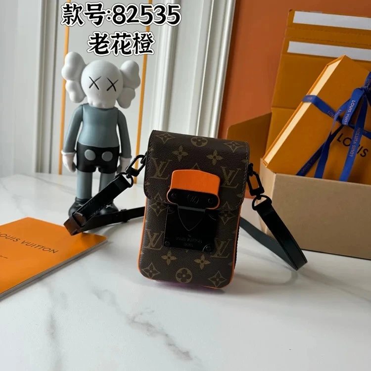 Louis Vuitton Monogram Pochette Métis Orange Trim Crossbody Bag