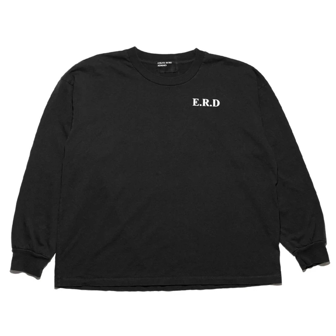 Enfants Riches Déprimés E.R.D. Logo Long Sleeve T-Shirt Black