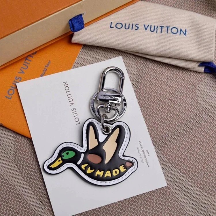 Louis Vuitton x Takashi Murakami LV Made Duck Keychain Multicolor Accessories