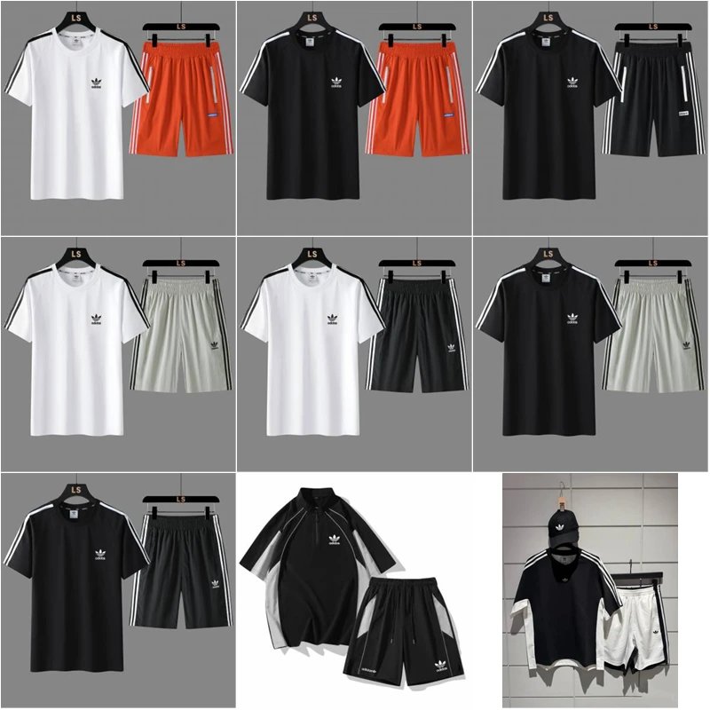 Adidas Trefoil T-Shirt/Shorts 