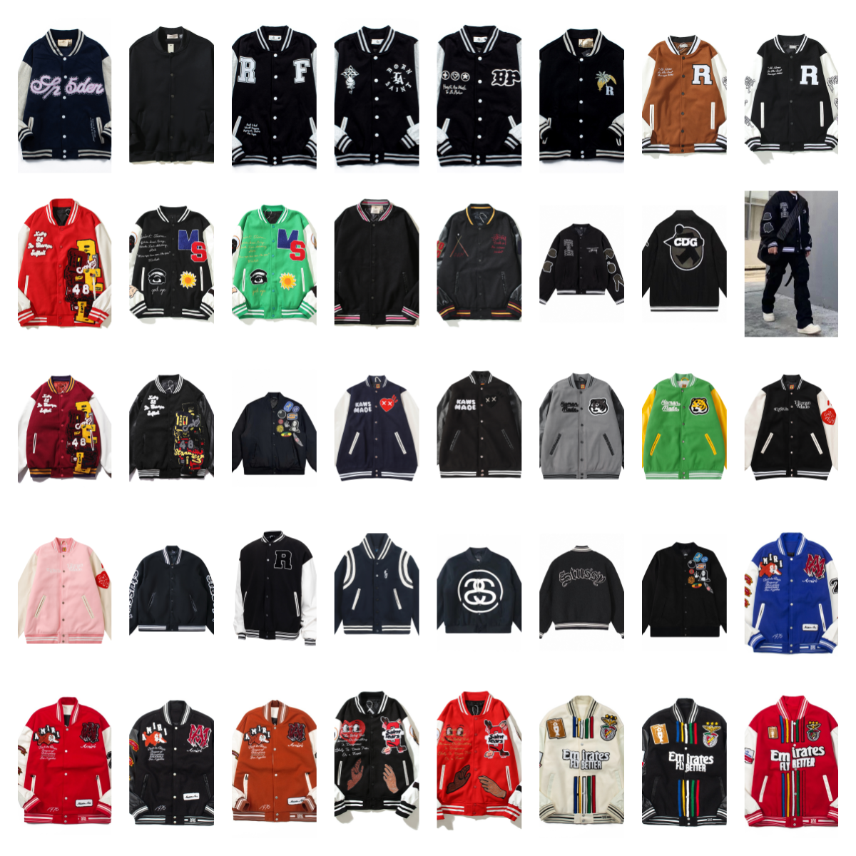Various Brands Varsity Jackets