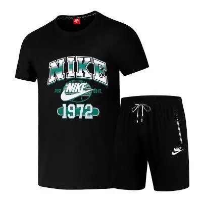 Nike 1972 Archive Graphic T-Shirt and Shorts Set Black - 1