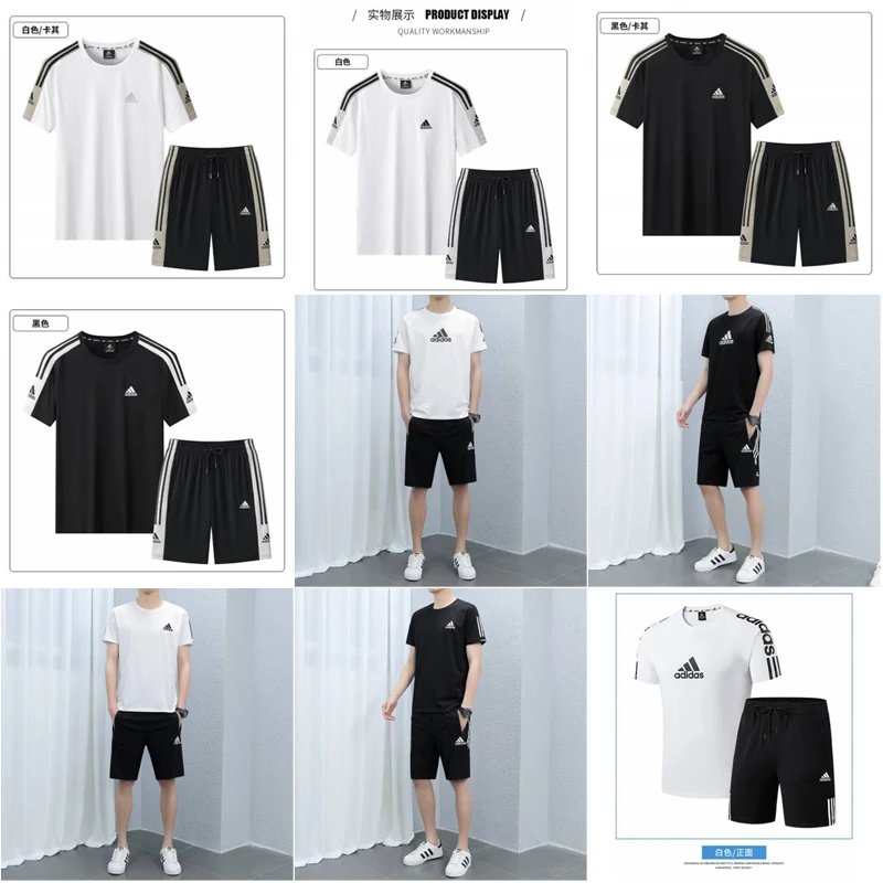 Adidas 3-Stripes T-Shirt/Short