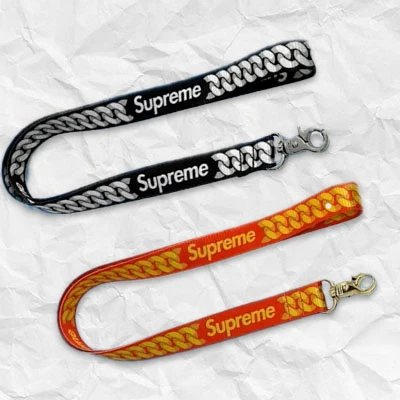 Spot Sup22SSCubanLinksLanyard Cuban Chain Printed Cell Phone Lanyard Accessories