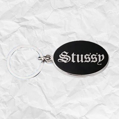 Stussy Badge Keychain