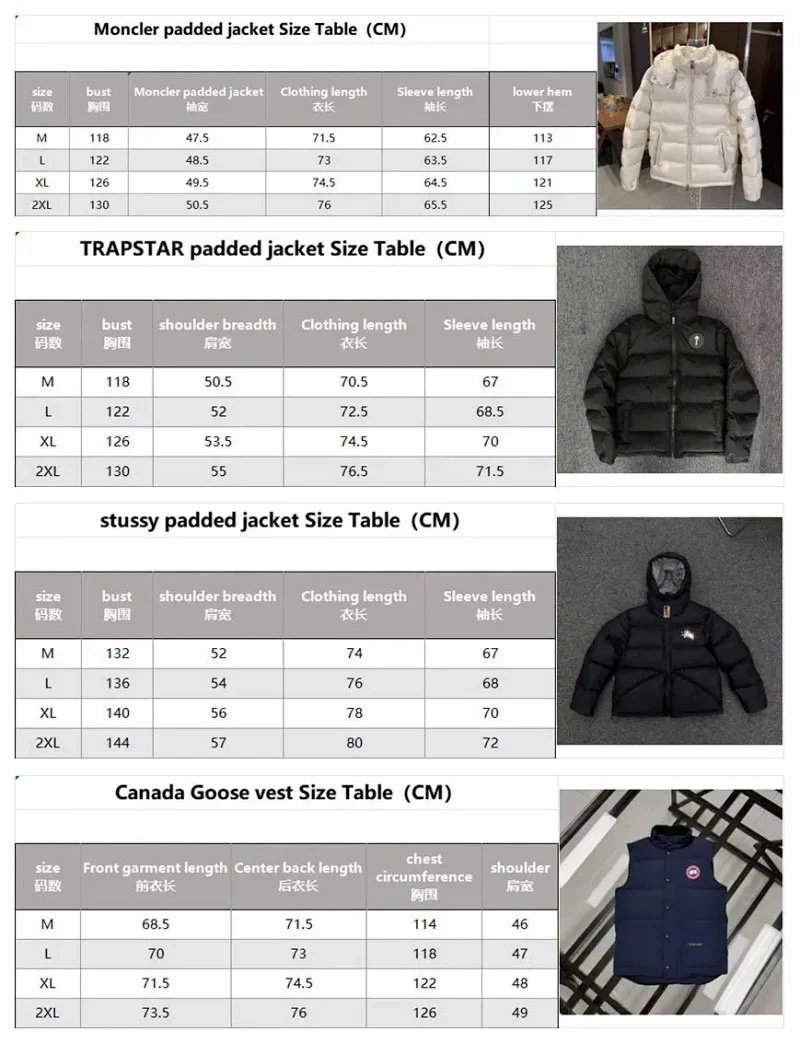 工厂高质量棉服超低价 11Mrads 2