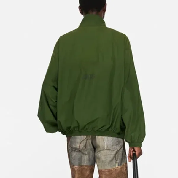 Off-White Windbreaker Jacket Army Green Outerwear - 1