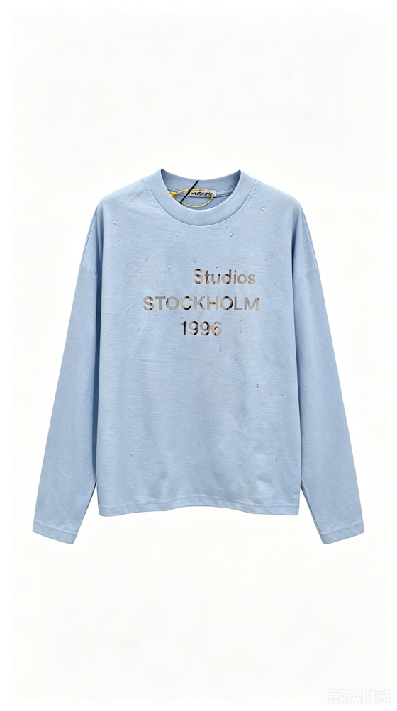 AC Limited Edition Rhinestone Long Sleeve T-Shirt