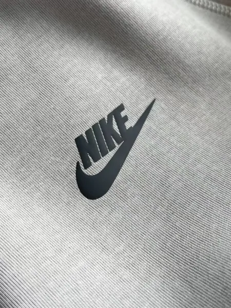 Nike Tech Fleece Windrunner Hooded Jacket Black / Gray / White Hoodie - 14