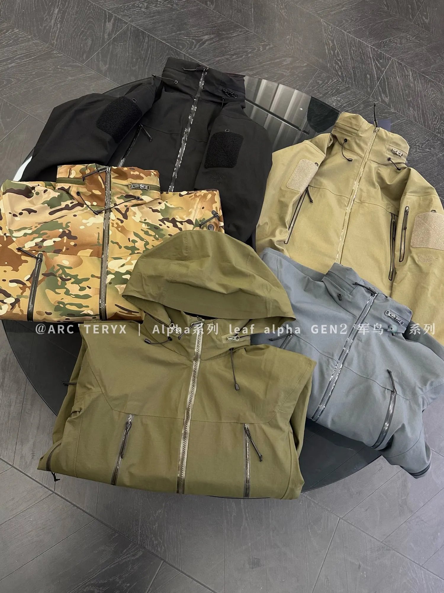 Arc'teryx Alpha Leaf GEN2 Outdoor Technical Jacket-011352