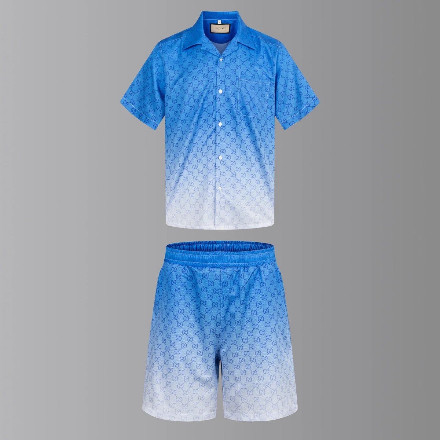 FZL0702169 衬衫短裤套装