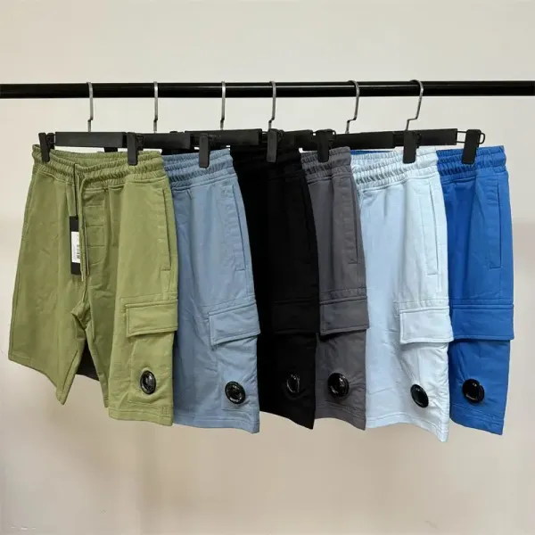 C.P. Company Cargo Shorts Light Blue - 4
