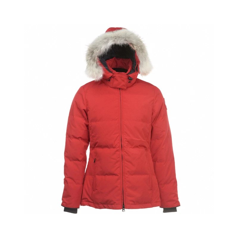 Canada Goose Red Fur Hood Down Parka