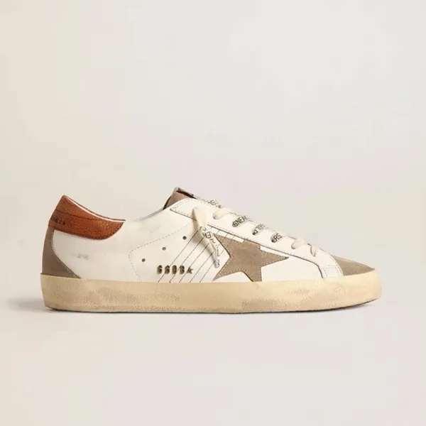 Golden Goose Superstar Glitter Star White Sneakers - 3