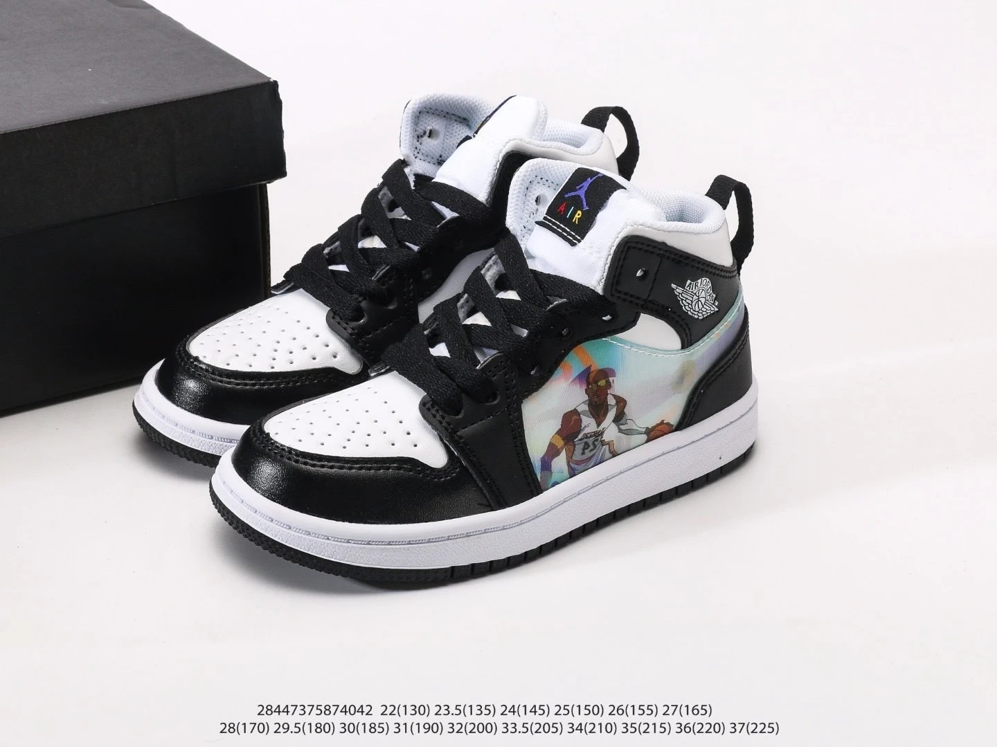 Nike Sneakers Kids' High-Top Graphic — 5